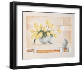 Yellow Beauty-Renate Holzner-Framed Art Print