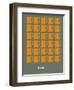 Yellow Beer Mugs Poster-NaxArt-Framed Art Print