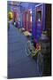 Yellow Bicycle, Silverton, Colorado-George Oze-Mounted Photographic Print