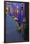 Yellow Bicycle, Silverton, Colorado-George Oze-Framed Photographic Print