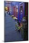 Yellow Bicycle, Silverton, Colorado-George Oze-Mounted Photographic Print