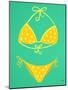 Yellow Bikini Mint-Cat Coquillette-Mounted Giclee Print