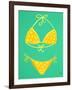 Yellow Bikini Mint-Cat Coquillette-Framed Giclee Print