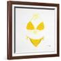 Yellow Bikini White-Cat Coquillette-Framed Giclee Print