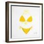 Yellow Bikini White-Cat Coquillette-Framed Giclee Print