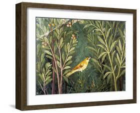 Yellow Bird, Decoration of the House of the Golden Bracelet-null-Framed Art Print