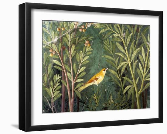 Yellow Bird, Decoration of the House of the Golden Bracelet-null-Framed Art Print