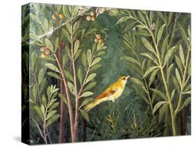 Yellow Bird, Decoration of the House of the Golden Bracelet-null-Stretched Canvas