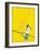 Yellow Bird-Jace Grey-Framed Art Print