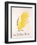 Yellow Bird-Edward Lear-Framed Giclee Print