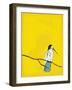 Yellow Bird-Jace Grey-Framed Art Print