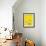 Yellow Bird-Jace Grey-Framed Art Print displayed on a wall