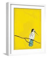 Yellow Bird-Jace Grey-Framed Art Print