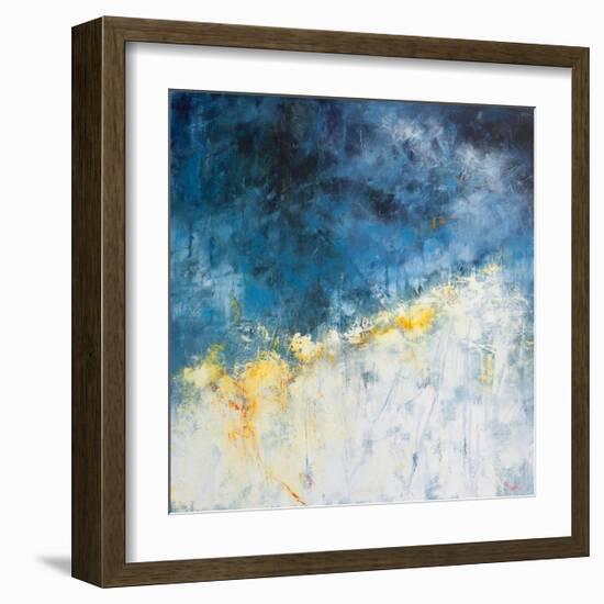 Yellow Bloom-Patrick Dennis-Framed Art Print