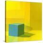 Yellow / Blue-Daniel Cacouault-Stretched Canvas