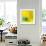 Yellow / Blue-Daniel Cacouault-Framed Giclee Print displayed on a wall