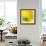 Yellow / Blue-Daniel Cacouault-Framed Giclee Print displayed on a wall