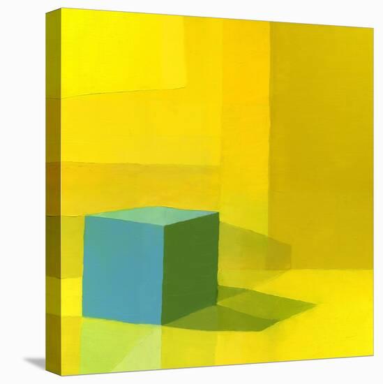 Yellow / Blue-Daniel Cacouault-Stretched Canvas