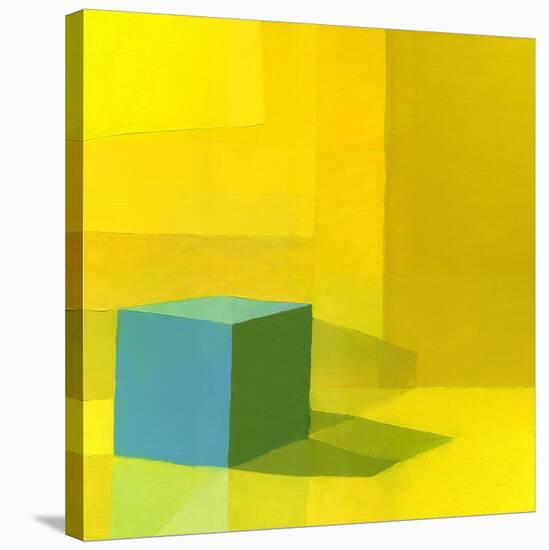 Yellow / Blue-Daniel Cacouault-Stretched Canvas