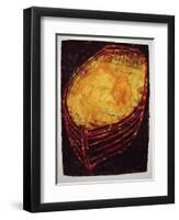 Yellow Boat, 2007-Graham Dean-Framed Giclee Print
