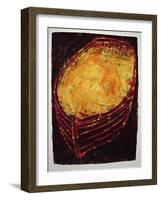 Yellow Boat, 2007-Graham Dean-Framed Giclee Print