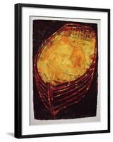 Yellow Boat, 2007-Graham Dean-Framed Giclee Print