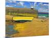 Yellow Boat, St Ives-Andrew Macara-Mounted Giclee Print