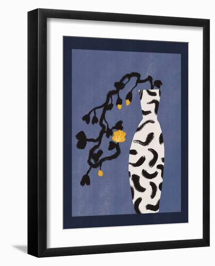 Yellow Bonsai Flower-Little Dean-Framed Photographic Print