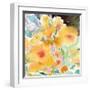 Yellow Bouquet-Sheila Golden-Framed Art Print