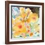 Yellow Bouquet-Sheila Golden-Framed Art Print