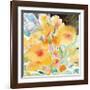 Yellow Bouquet-Sheila Golden-Framed Art Print