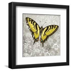 Yellow Butterfly-Alan Hopfensperger-Framed Art Print