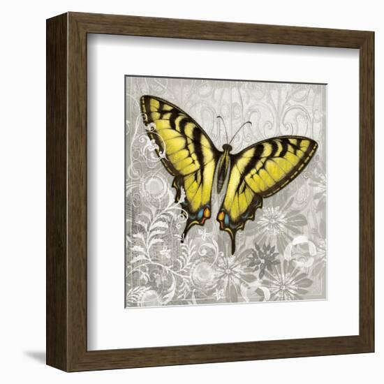 Yellow Butterfly-Alan Hopfensperger-Framed Art Print