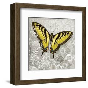 Yellow Butterfly-Alan Hopfensperger-Framed Art Print