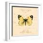 Yellow Butterfly-Artique Studio-Framed Art Print