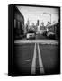 Yellow Cab in Brooklyn-Philippe Hugonnard-Framed Stretched Canvas