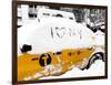 Yellow Cab in the Snow-Philippe Hugonnard-Framed Photographic Print