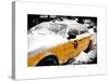 Yellow Cab in the Snow-Philippe Hugonnard-Stretched Canvas