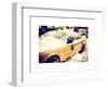 Yellow Cab in the Snow-Philippe Hugonnard-Framed Art Print