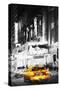 Yellow Cab - In the Style of Oil Painting-Philippe Hugonnard-Stretched Canvas