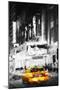 Yellow Cab - In the Style of Oil Painting-Philippe Hugonnard-Mounted Giclee Print