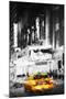 Yellow Cab - In the Style of Oil Painting-Philippe Hugonnard-Mounted Giclee Print