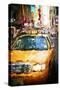 Yellow Cab - In the Style of Oil Painting-Philippe Hugonnard-Stretched Canvas