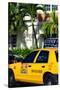 Yellow Cab of Miami Beach - Florida-Philippe Hugonnard-Stretched Canvas