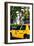 Yellow Cab of Miami Beach - Florida-Philippe Hugonnard-Framed Photographic Print