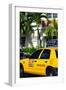 Yellow Cab of Miami Beach - Florida-Philippe Hugonnard-Framed Photographic Print