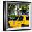 Yellow Cab of Miami Beach - Florida-Philippe Hugonnard-Framed Photographic Print