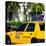 Yellow Cab of Miami Beach - Florida-Philippe Hugonnard-Stretched Canvas