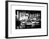 Yellow Cab on 7th Avenue at Times Square by Night-Philippe Hugonnard-Framed Art Print