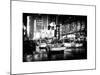 Yellow Cab on 7th Avenue at Times Square by Night-Philippe Hugonnard-Mounted Art Print